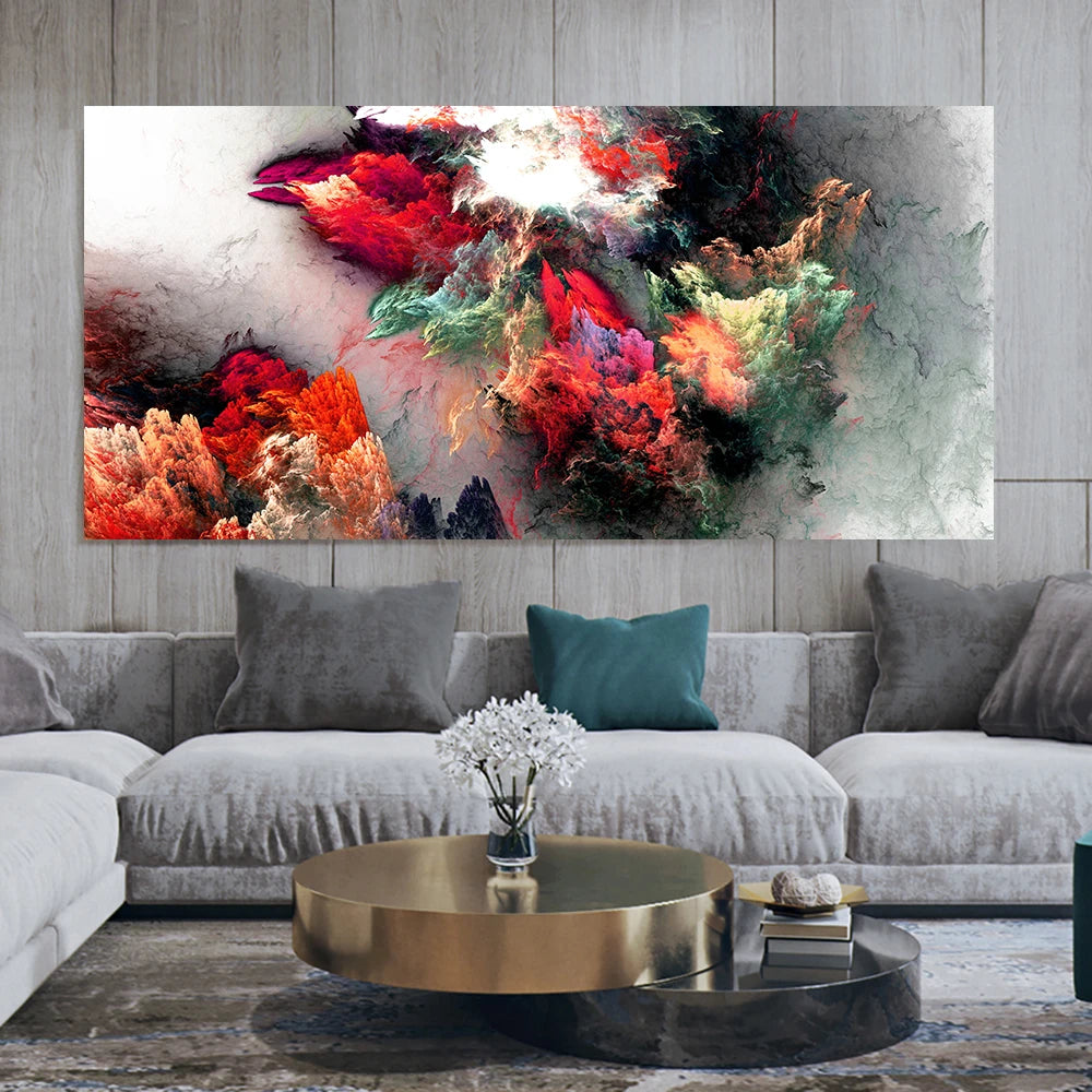 Modern Abstract Oil Painting Print