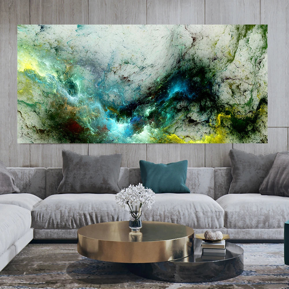 Modern Abstract Oil Painting Print