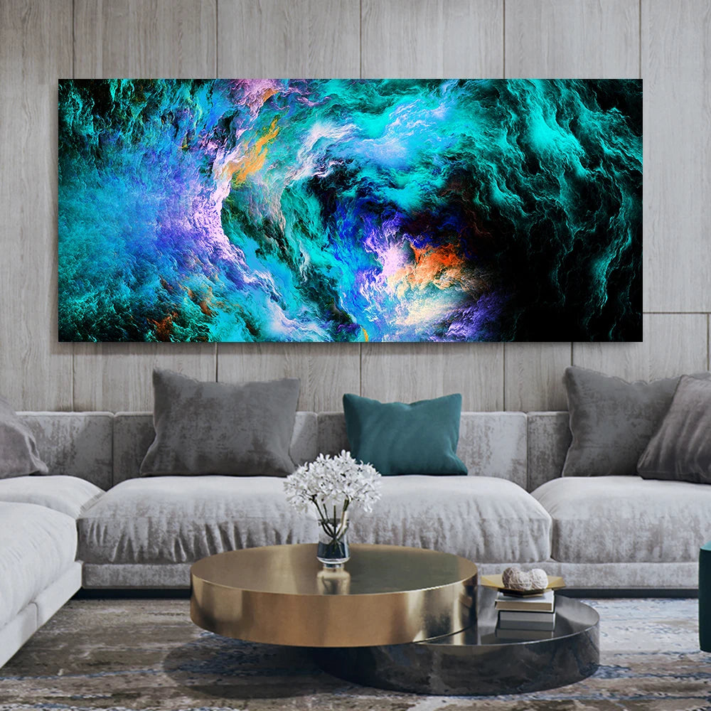 Modern Abstract Oil Painting Print