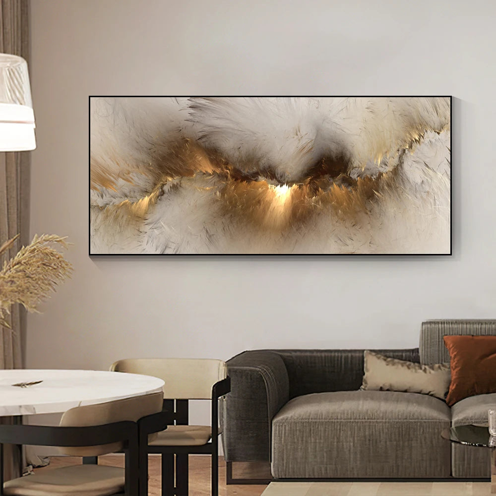 Modern Abstract Oil Painting Print