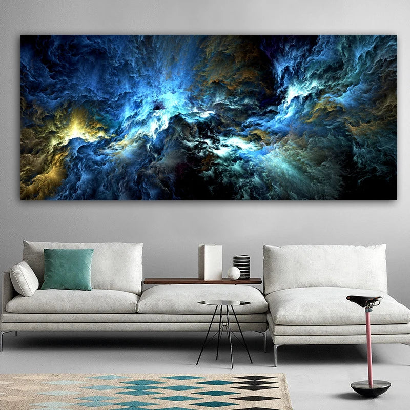 Modern Abstract Oil Painting Print