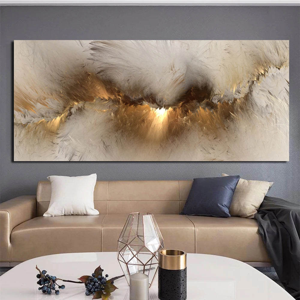 Modern Abstract Oil Painting Print