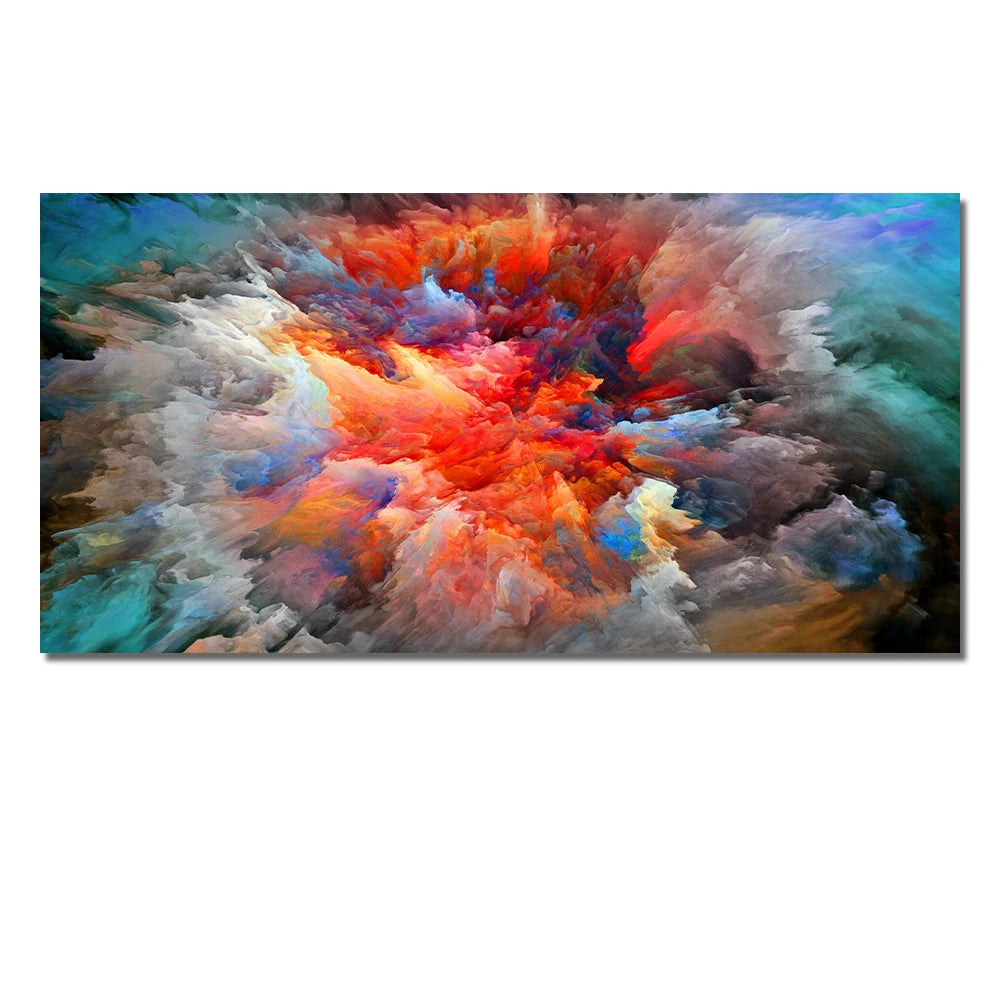 Modern Abstract Oil Painting Print